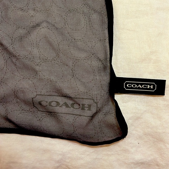 Coach Signature C Silk Scarf - Picture 2 of 9